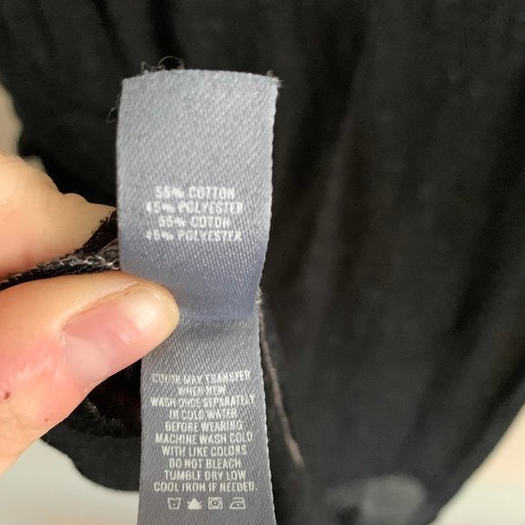 Cropped sheer slub tee - Picture 5 of 7